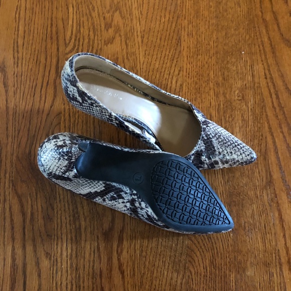 Merona Snake Print Kitten Heels - Picture 3 of 3